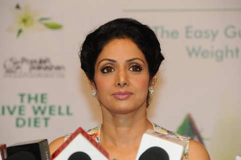 Sridevi at the Book Launch Live Well Diet