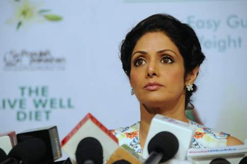 Sridevi at the Book Launch Live Well Diet