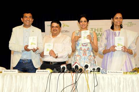 Sridevi at the Book Launch Live Well Diet