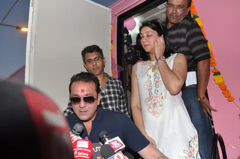 Sanjay Dutt inagurate Mobile Mammography Unit