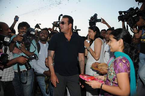 Sanjay Dutt inagurate Mobile Mammography Unit