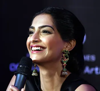 Sonam Kapoor at the launch of L'Or Sunset by Loreal Paris and unveiling of her look for Cannes 2013