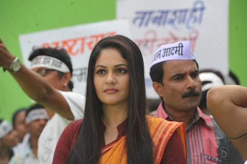 Gracy Singh at Mahurat of the film Janta Vs Janardhan-Bechara Aam Aadmi