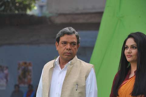 Govind Namdeo and Gracy Singh at Mahurat of the film Janta Vs Janardhan-Bechara Aam Aadmi