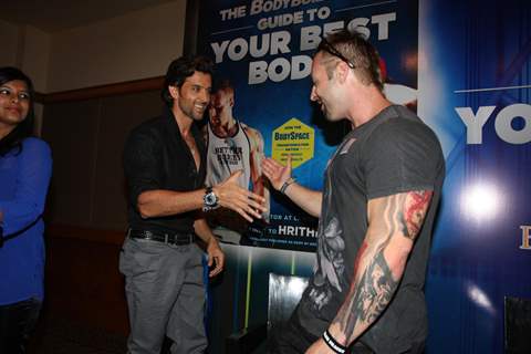 Hrithik Roshan unveils Krish Gethin's Book Guide To Your Best Body