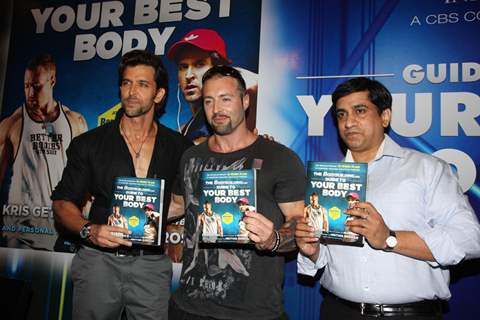 Hrithik Roshan unveils Krish Gethin's Book Guide To Your Best Body