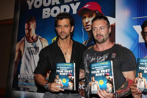 Hrithik Roshan unveils Krish Gethin's Book Guide To Your Best Body