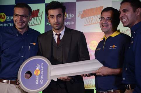 MakeMyTrip announced its role as official Travel Partner of movie 'Yeh Jawaani Hai Deewani' at a star studded event