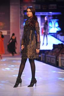 Designer Kavita Bhartia during a fashion show at the Rajasthan Fashion Week