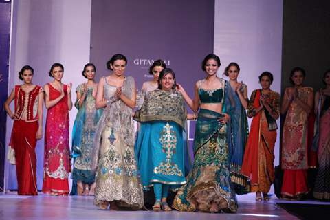 Sulakshana Monga at Rajasthan Fashion Week