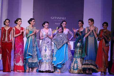 Sulakshana Monga at Rajasthan Fashion Week