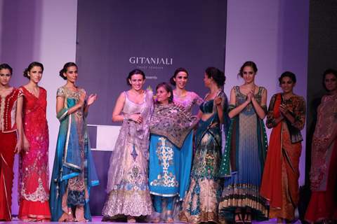 Sulakshana Monga at Rajasthan Fashion Week