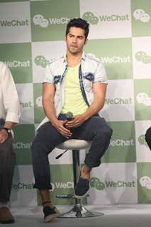 Varun Dhawan and Parineeti Chopra launch of We Chat