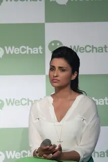 Varun Dhawan and Parineeti Chopra launch of We Chat