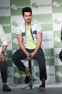 Varun Dhawan and Parineeti Chopra launch of We Chat