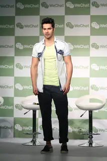 Varun Dhawan and Parineeti Chopra launch of We Chat