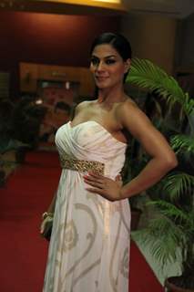 Veena Malik and Rajan Verma at premiere of movie Ziindagi 50:50