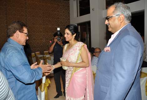 Sridevi and Dharmendra at Prabodh Davkhare's birthday bash