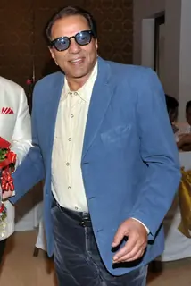 Sridevi and Dharmendra at Prabodh Davkhare's birthday bash