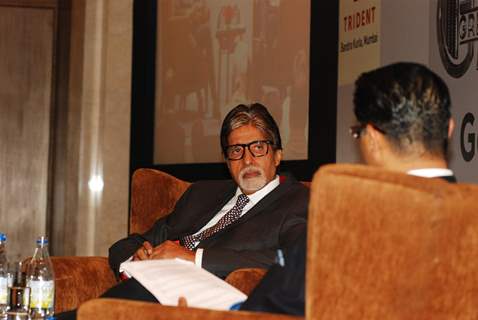 Amitabh Bachchan at the press conference of 'The Great Gatsby' in Gujarat