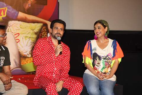 Vidya Balan and, Emraan Hashmi launch Ghanchakkar 'Lazy Lad' Song