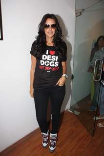 Neha Dhupia at the launch of Newest Pro-Veg Ad Campaign by PETA