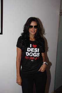 Neha Dhupia at the launch of Newest Pro-Veg Ad Campaign by PETA