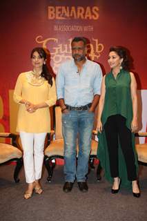 Madhuri Dixit and Juhi Chawla with Director Anubhav Sinha launch BELIEVE - campaign