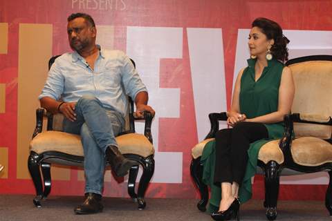 Madhuri Dixit with Director Anubhav Sinha launch BELIEVE - campaign