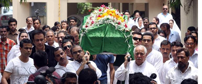 Jiah Khan's funeral