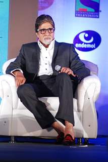 Amitabh Bachchan at the launch of his new 'Fiction Show' for Sony Entertainment Television