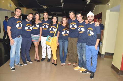 Farhan Akhtar Promotes Fukrey