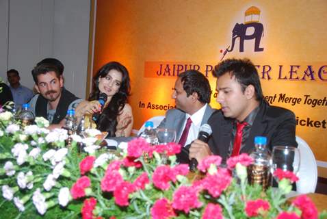 Jaipur Premier League Season 2 Launched by Neil Nitin Mukesh & Ameesha Patel