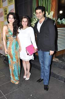 Ameesha Patel, Kunal Goomer at Amisha Patel Birthday Party and Film Shortcut Romeo promotion