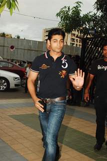 Ruslaan Mumtaz attend actress Jiah Khan condolence meet in Mumbai