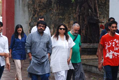 Sanjay Leela Bhansali attend Priyanka Chopra's father's funeral