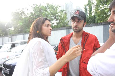 Ranbir Kapoor and Deepika Padukone attend Priyanka Chopra's father's funeral