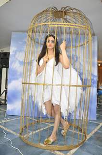 Adah Sharma locks herself inside cage for PETA Campaign