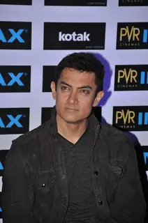 Aamir Khan launching Kotak IMAX PVR Phoenix with Ajay & Sanjeev Bijli