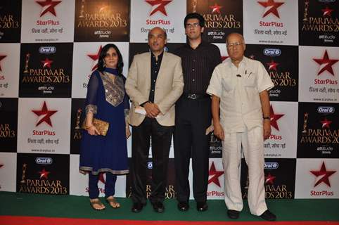 Sooraj Barjatya at Star Parivaar Awards 2013