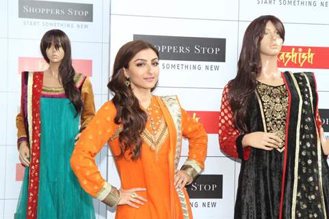 Soha Ali Khan at Shoppers Stop launch of salwar kameez & kurti