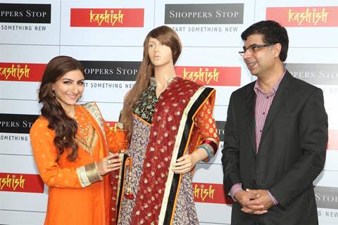 Soha Ali Khan at Shoppers Stop launch of salwar kameez & kurti