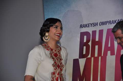 Bhaag Milkha Bhaag Music Launch at PVR ECX in Andheri, Mumbai