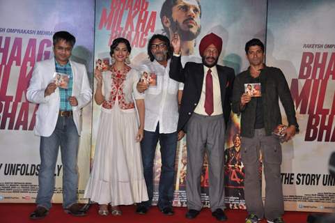 Bhaag Milkha Bhaag Music Launch at PVR ECX in Andheri, Mumbai