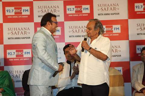 Launch of Annu Kapoor's new show Suhaana Safar for BIG FM 92.7 at Hotel Sun N Sand in Juhu, Mumbai