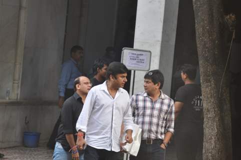 Priyanka Chopra's Father Shok Sabha at Hare Rama Hare Krishna Mandir