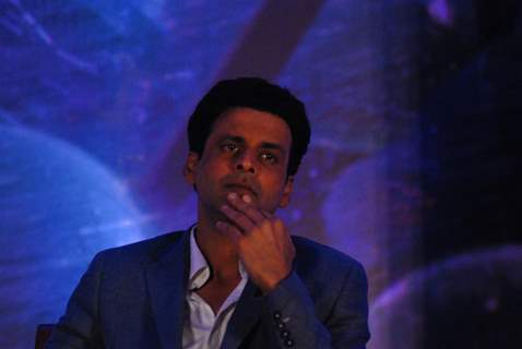 Manoj Bajpai at Promotion of upcoming film Satyagraha