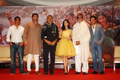 Promotion of upcoming film Satyagraha