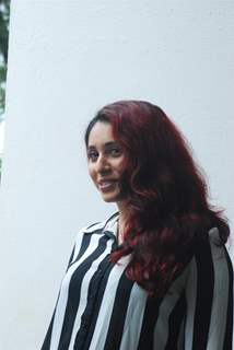 Indian Bollywood actress Neetu Chandra and pop singer Neha Bhasin at a cancer screening camp organised by the Cancer Patient Aid Association (CPAA) with Mumbai