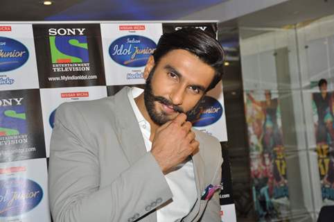 Ranveer Singh at Film Lootera Promotion at Indian Idol Junior